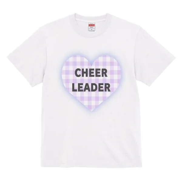 CHEERLEADER チェック(purple)